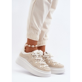 Sportssko Model Vinali 55-22 Beige - Step in style 1