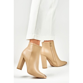 Støvler Model MS2055KH Dark Beige - PRIMO 2