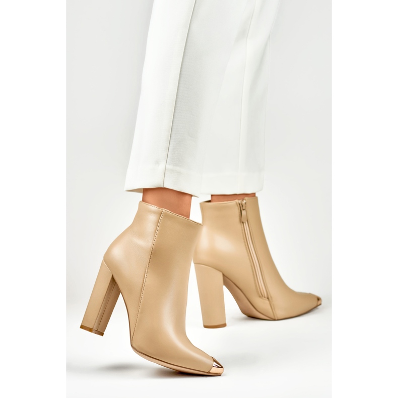 Støvler Model MS2055KH Dark Beige - PRIMO 2