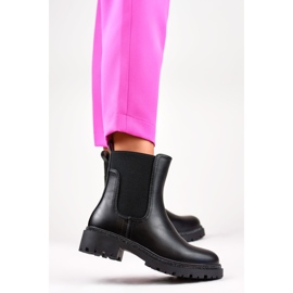 Chelsea Boots Isolated RXJ-210B sort 1