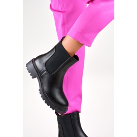 Chelsea Boots Isolated RXJ-210B sort 2