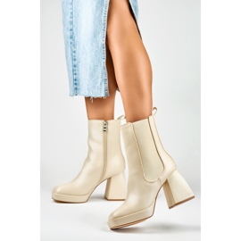 Støvler Model X8271BE Lys Beige - PRIMO 2