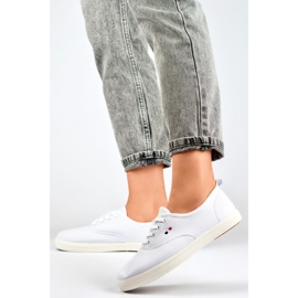 Lave sneakers til kvinder HB-6W Hvid 2