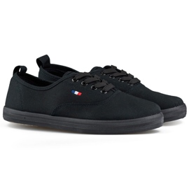 Model HB-6B Sorte sneakers - PRIMO 2