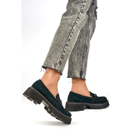 Damesko med dekoration 24-7888B sort 1
