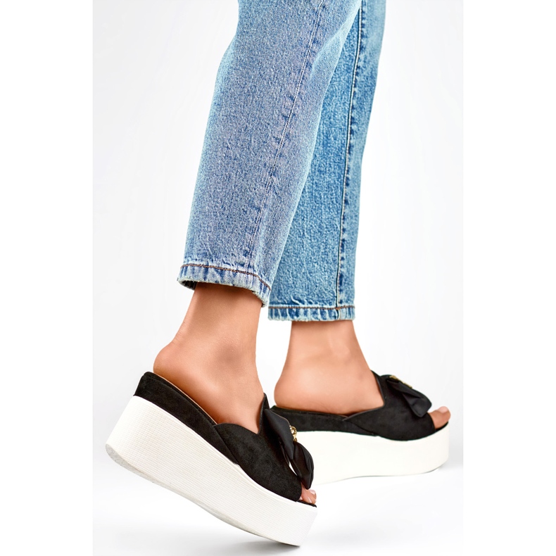 Flip-flops sort 8082B til kvinder 1