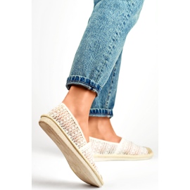 Espadriller Model XY2832-2W Hvid 1