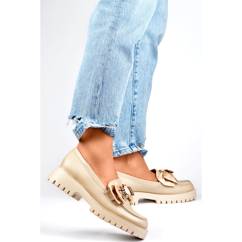 Mokkasiner Model 2306BE Beige 1
