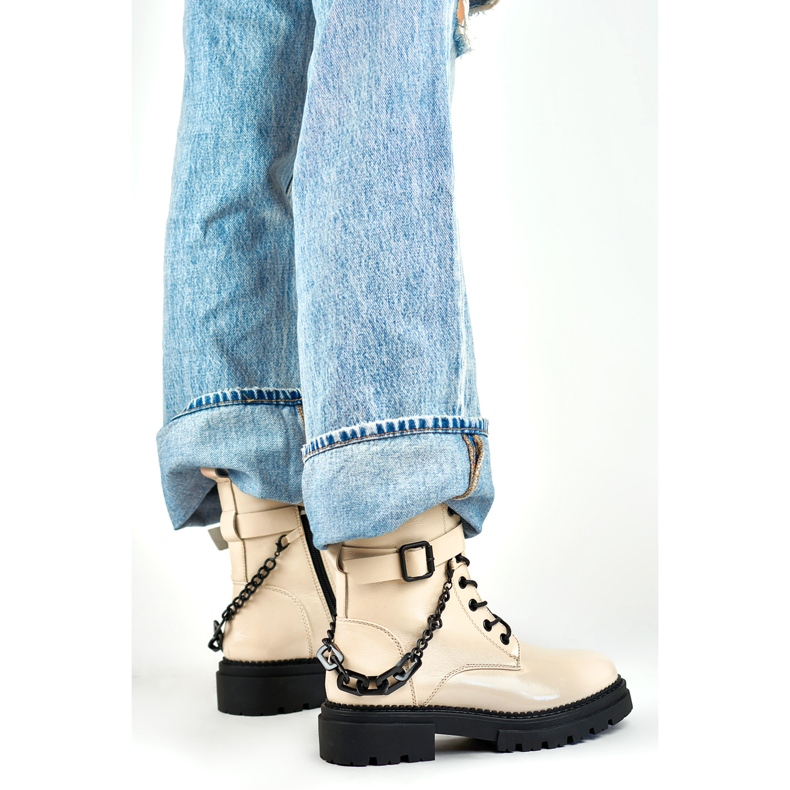 Workers Model 250013BE-LA Beige lak - PRIMO 2