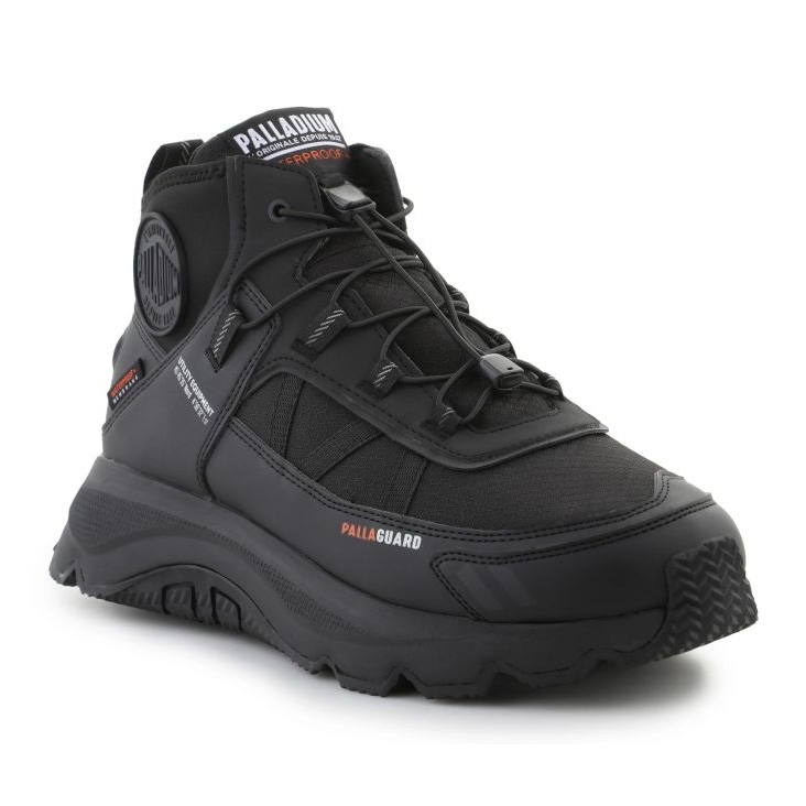 Palladium Thunder Mid Protect Wp+ 74394-008-M Sorte sko 1