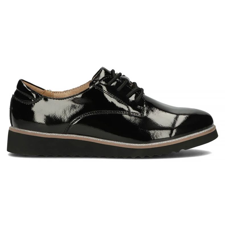 Filippo DP1514/24 Bk lædersko, sort 2
