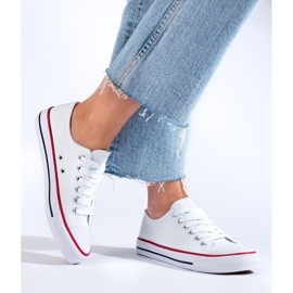 Shelovet hvide klassiske sneakers 1