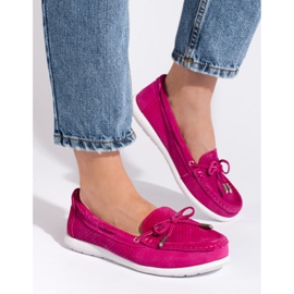 Goodin Fuchsia mokkasiner til kvinder lyserød 1