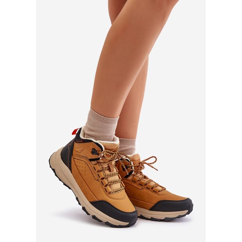 McKeylor 14011 Camel isolerede trekkingsko til kvinder beige 1