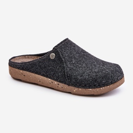 Hjemmesko til mænd Hjemmesko Flip-flops Inblu MT000011 Grafit sort 5