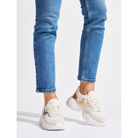 Seastar Beige sneakers til kvinder 2