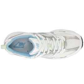 Dame/herre sneakers New Balance MR530 sportssko hvide (MR530SGB) 1