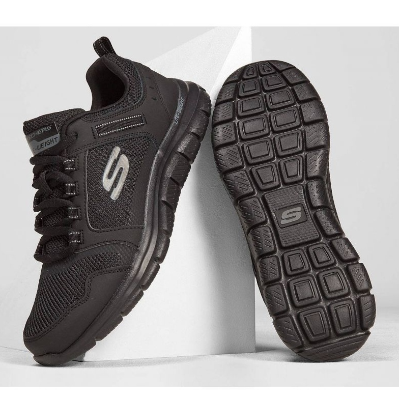 Skechers Track Knockhill 232001-BBK sko sort 1