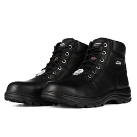 Skechers Workshire 77009EC/BLK sko sort 1