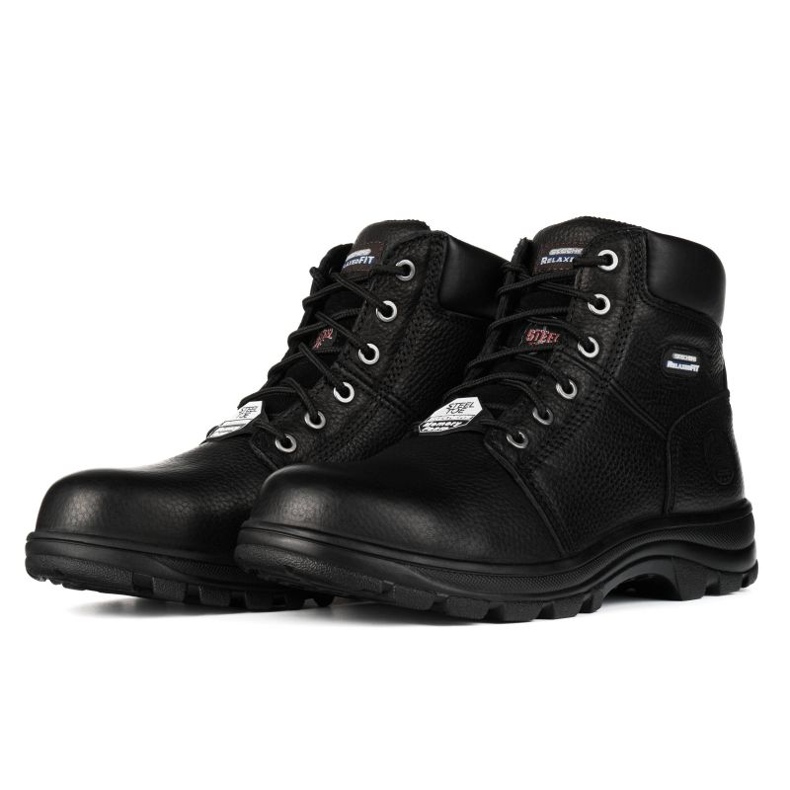 Skechers Workshire 77009EC/BLK sko sort 1