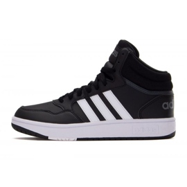 Adidas Hoops Mid 3.0 GW0402 sko sort 1