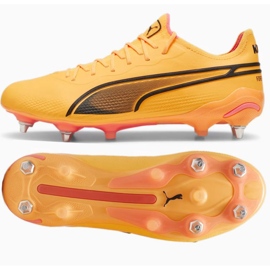 Puma King Ultimate MxSG 107562 04 sko orange 1