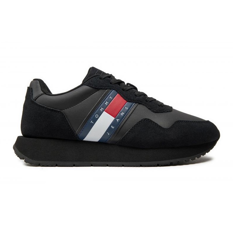 Tommy Hilfiger Modern Runner EM0EM01316BDS sko sort 1
