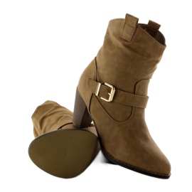 Subtile støvler 3133-12A Khaki kaki 2