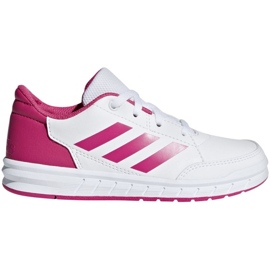 Adidas AltaSport K D96870 sko hvid 1