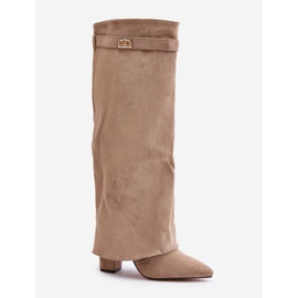 Støvler Model Urelli LA-289 Beige - Step in style 2