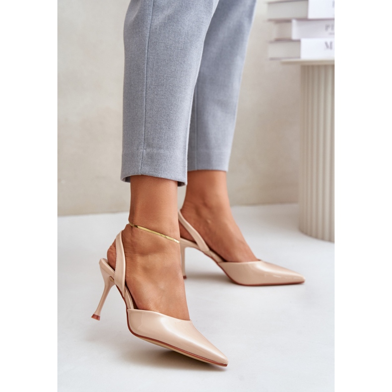 Stiletter Model SQC-128 Beige 1