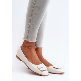 Balletlejligheder Model ZA37 Hvid 1