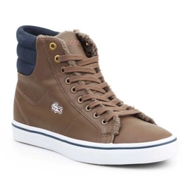 Lacoste Marcel Mid Pwt Dk W 7-26SPW4118DK4 brun 1