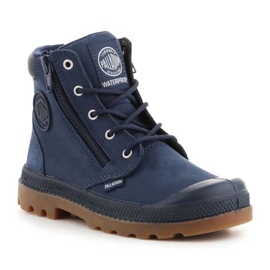 Palladium Pampa Hi Cuff Wp K 53476-425-M sko blå 1