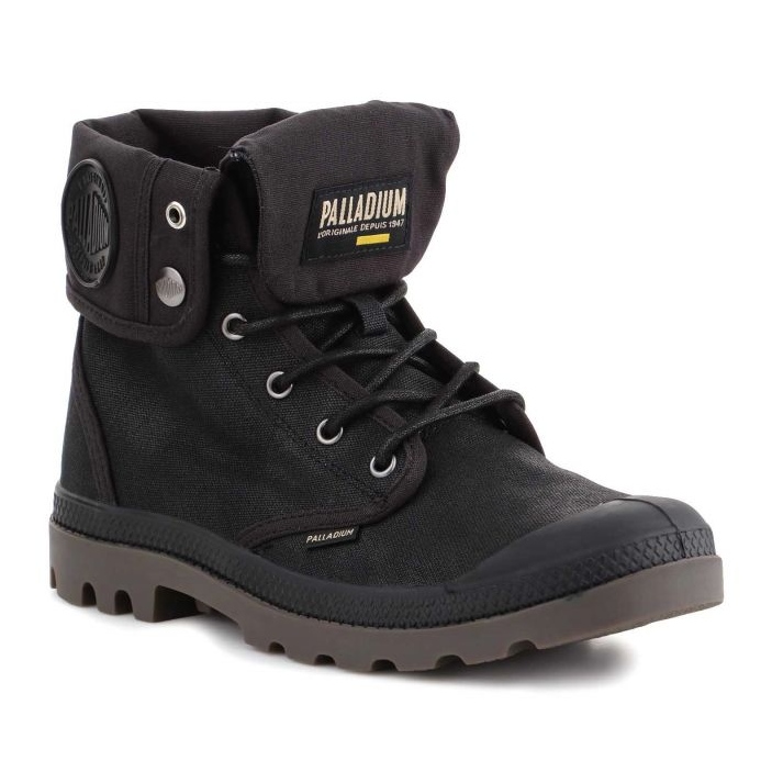 Palladium Pampa Baggy Wax Black 77213-008-M sko sort 1