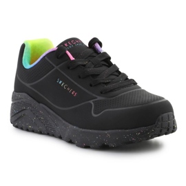 Skechers Uno Lite Rainbow Speckle sko 310456L-BKMT sort 1