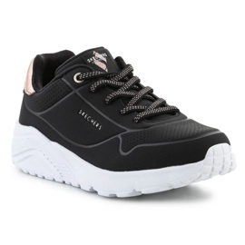 Skechers Uno Lite Metallic Mode 310384L-BLK sko sort 1
