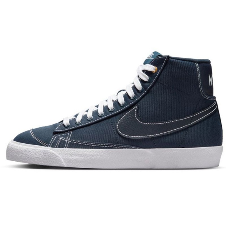 Nike Blazer Mid '77 Canvas M DX5550-400 sko blå 1