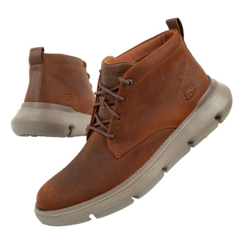 Skechers sko 204903/CDB brun 1