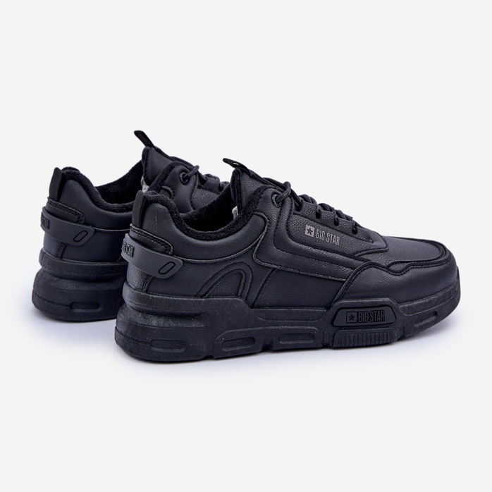 Isolerede herresneakers Big Star OO174584 HI-POLY System Sort 2