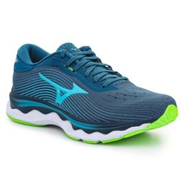 Mizuno Wave Sky 5 J1GC210226 sko blå 1