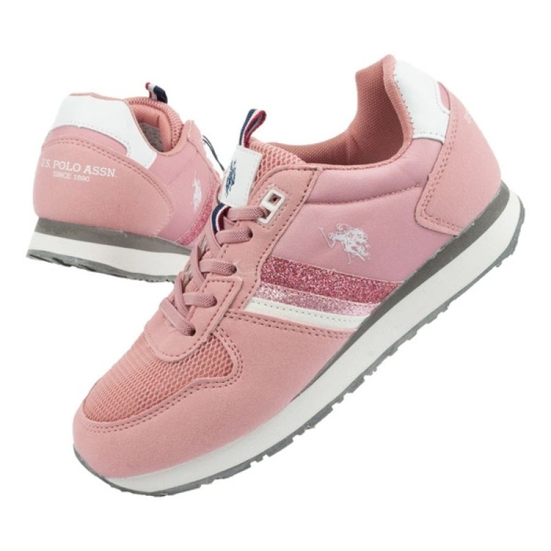 U.S. Polo US Polo ASSN sko. NOBIK003A-PIN001 lyserød 1