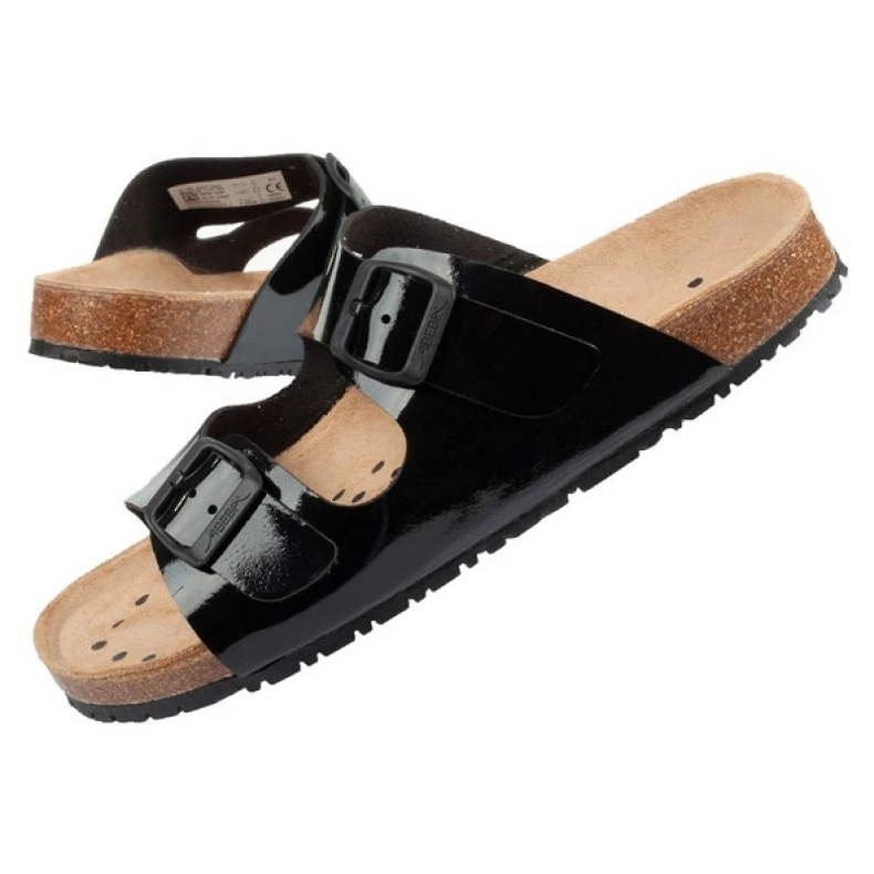 Abeba Sandaler Sort 8088 flip-flops 1