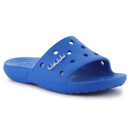 Klassisk Crocs Slide Blue Bolt U 206121-4KZ blå blå 1
