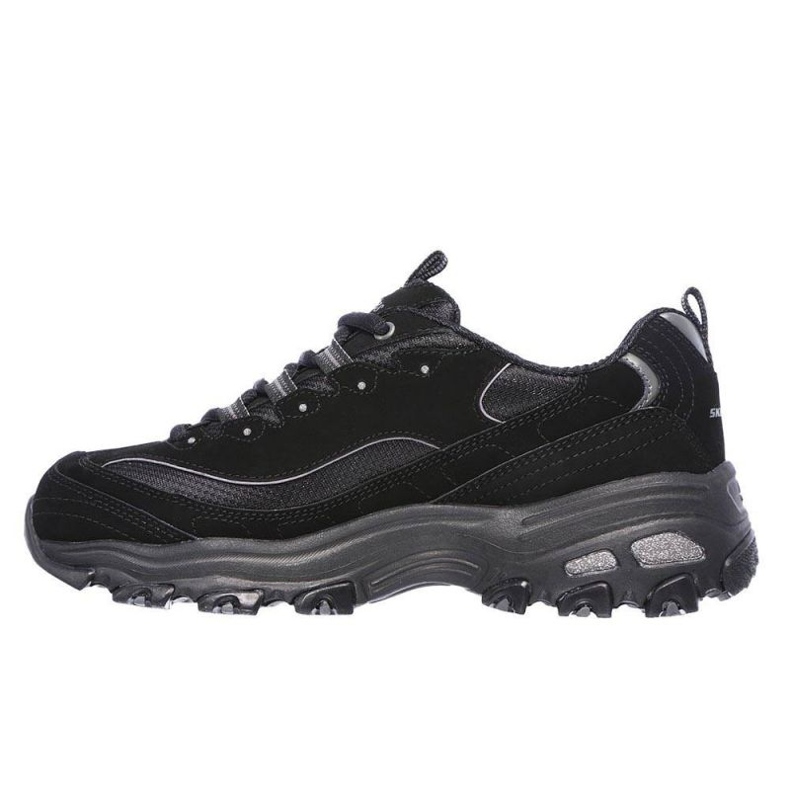 Skechers D-Lites Biggest Fan Black 11930-BBK sko sort 1