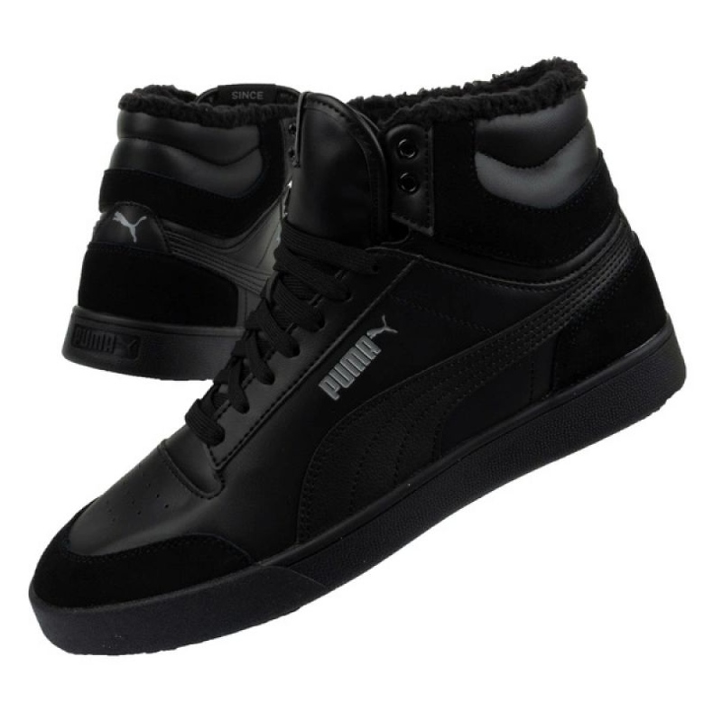Puma Shuffle mid vinter sko 387609 01 sort 1