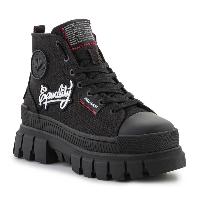 Palladium Revolt Hi Patch 99115-008-M sko sort 1