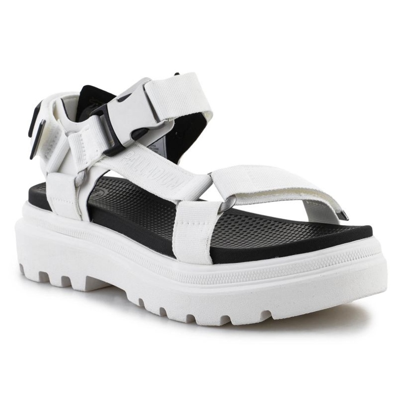 Crocs Palladium Pallacruise Strap Star White Sandaler W 97465-116-M hvid 2