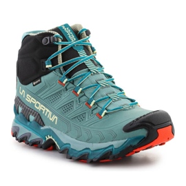 La Sportiva Ultra Raptor Ii Mid Læder Ws Gtx Trekking Sko 34L734900 grøn 1