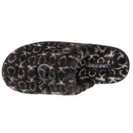 Calvin Klein Slipper Mule Fur Mono hjemmesko HW0HW00536-0GK sort 3
